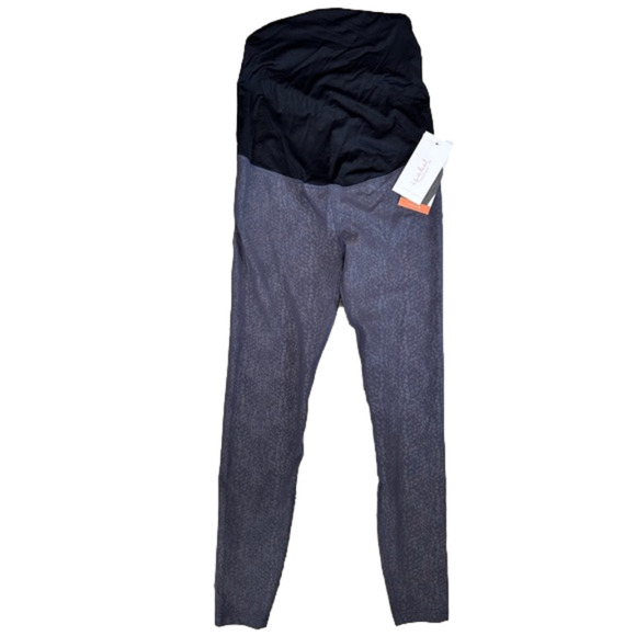 NWT Isabel by Ingrid & Isabel Maternity Dark Gray Active Leggings‎ size XS - Picture 1 of 5